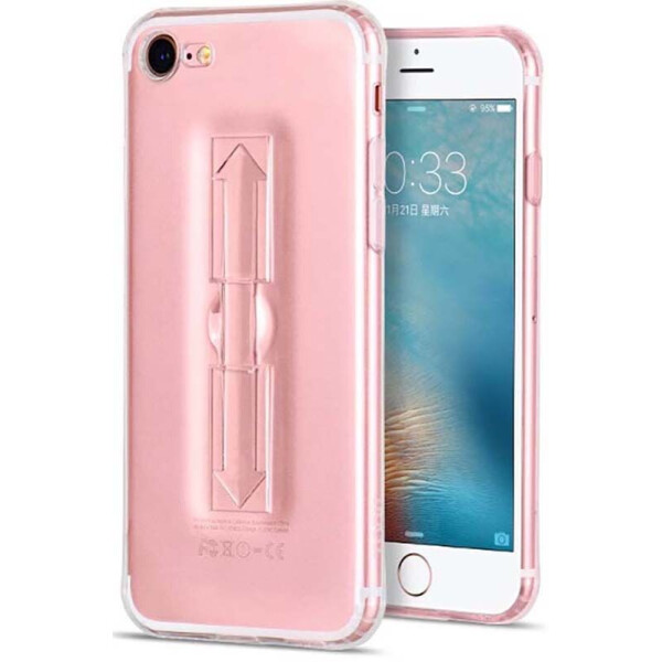 

Чехол-накладка HOCO TPU case Light series with Finger Holder iPhone 7 Transparent