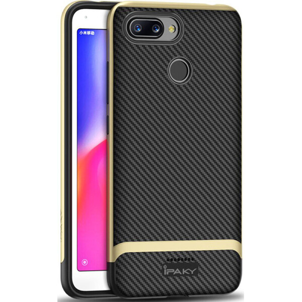 

Чехол-накладка Ipaky Bumblebee Series/ PC Frame with TPU Case Xiaomi Redmi 6 Gold