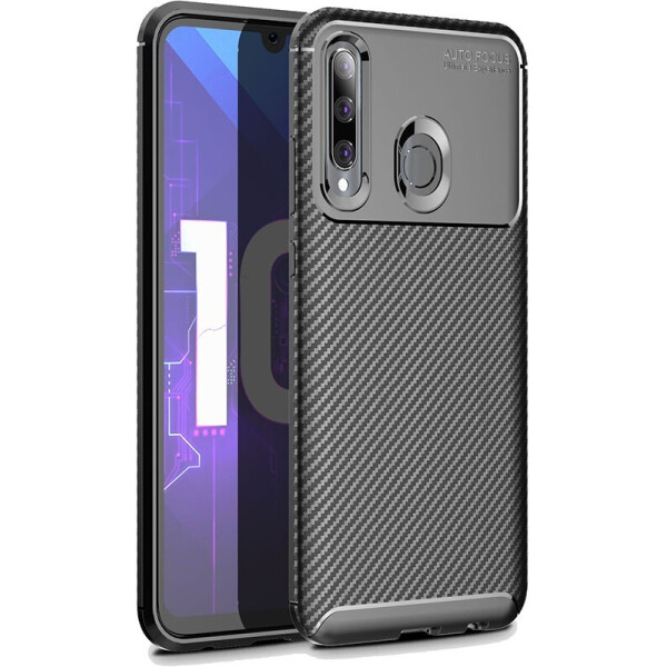 

Чехол-накладка Ipaky Carbon Fiber Series/Soft TPU Case для Huawei P Smart+ 2019 Black