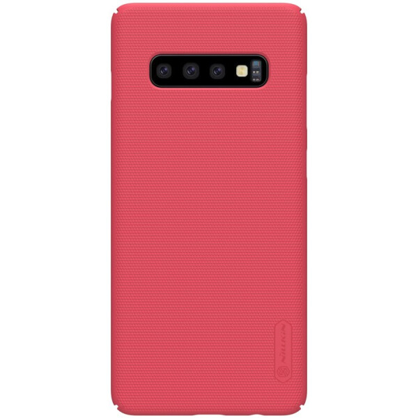 

Чехол-накладка Nillkin Super Frosted Shield Samsung Galaxy S10 Plus (SM-G975) Red