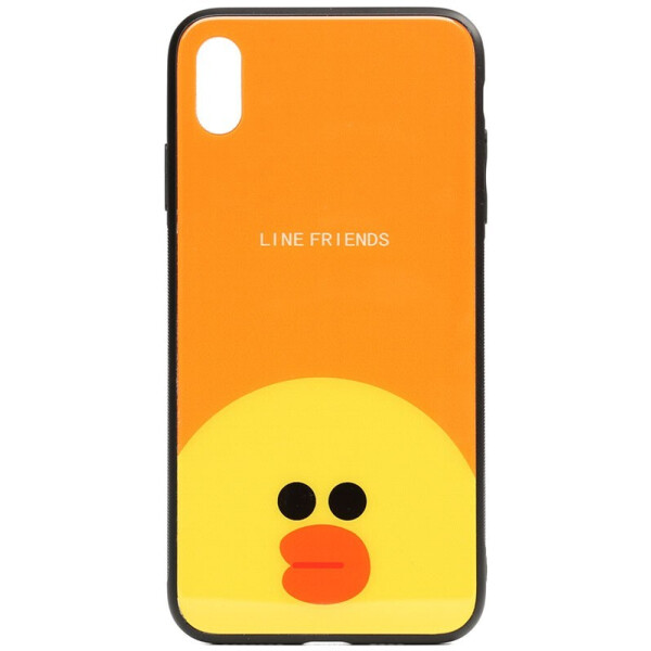 

Чехол-накладка TOTO Cartoon Print Glass Case для Apple iPhone X/Xs Line friends Sally