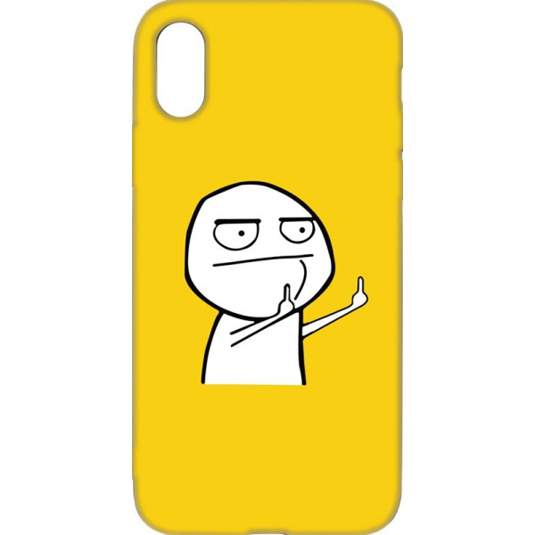 

Чехол-накладка TOTO Cartoon Soft Silicone TPU Case Apple iPhone Xs Max FK2 Yellow