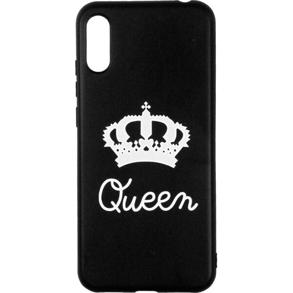

Чехол-накладка TOTO Cartoon Soft Silicone TPU Case Huawei Y6 2019 Queen Black