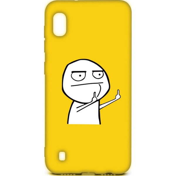 

Чехол-накладка TOTO Cartoon Soft Silicone TPU Case Samsung Galaxy A10 FK 2 Yellow
