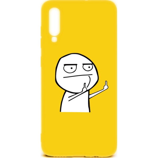 

Чехол-накладка TOTO Cartoon Soft Silicone TPU Case Samsung Galaxy A70 FK 2 Yellow