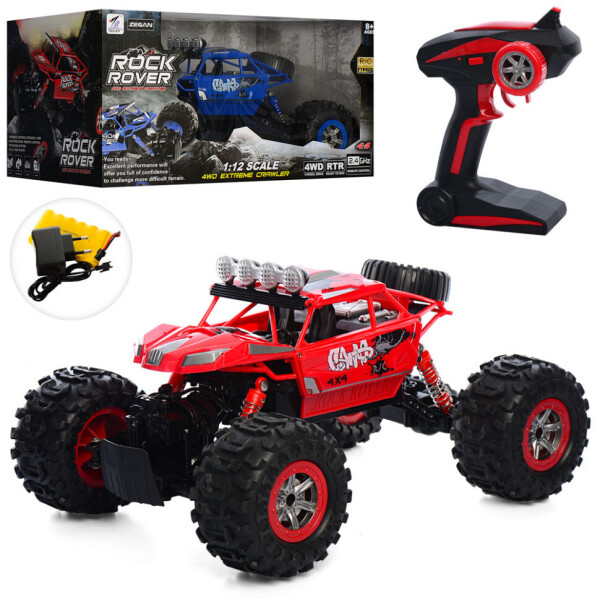 

Джип ZG-C1221 р/у 2,4G, аккум, 34см, 1:12, 4х4 (Красный ZG-C1221Red)