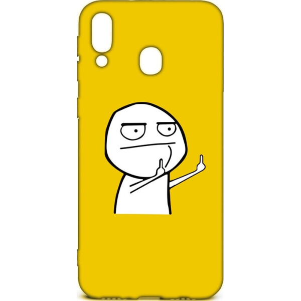 

Чехол-накладка TOTO Cartoon Soft Silicone TPU Case Samsung Galaxy M20 FK 2 Yellow