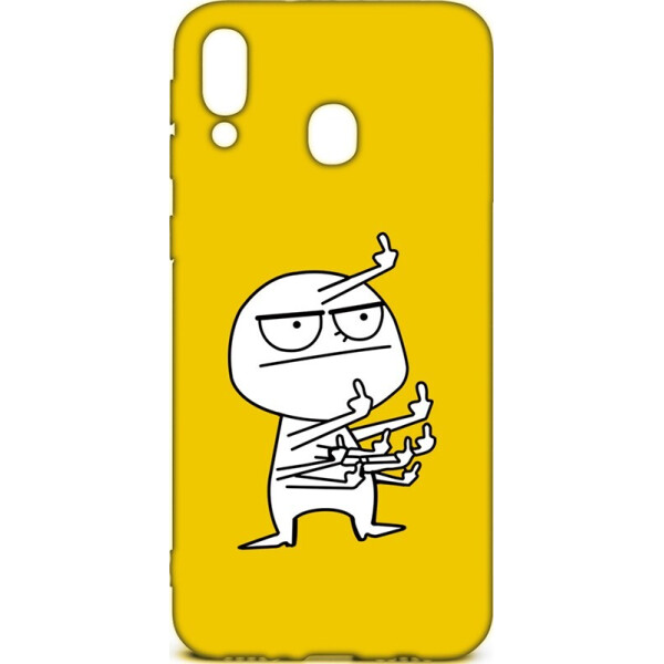 

Чехол-накладка TOTO Cartoon Soft Silicone TPU Case Samsung Galaxy M20 FK 9 Yellow