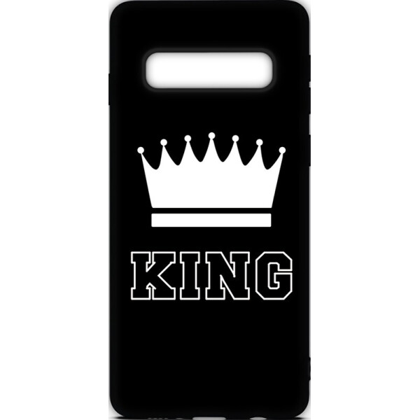 

Чехол-накладка TOTO Cartoon Soft Silicone TPU Case Samsung Galaxy S10+ King Black