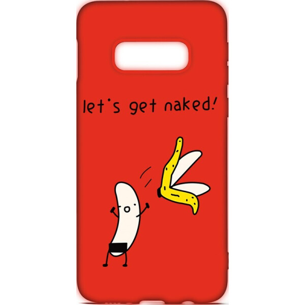 

Чехол-накладка TOTO Cartoon Soft Silicone TPU Case Samsung Galaxy S10e Banana Red