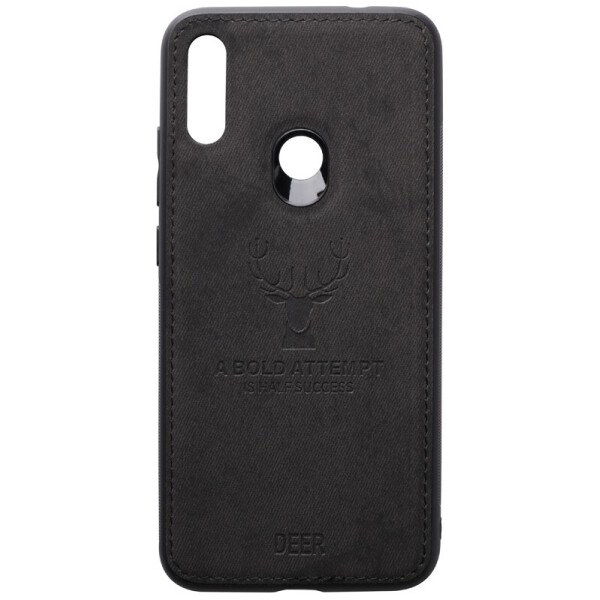 

Чехол-накладка TOTO Deer Shell With Leather Effect Case для Xiaomi Redmi Note 7 Black