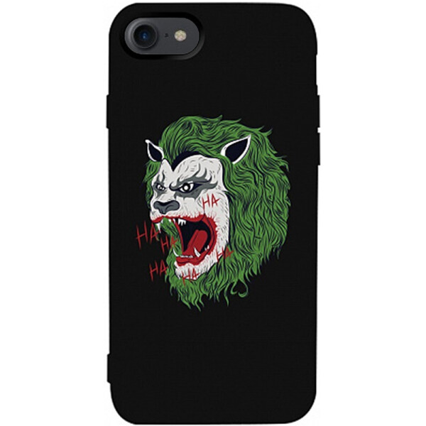 

Чехол-накладка TOTO Matt Tpu 2mm Print Case Apple iPhone 7/8 #12 Green Lion Black