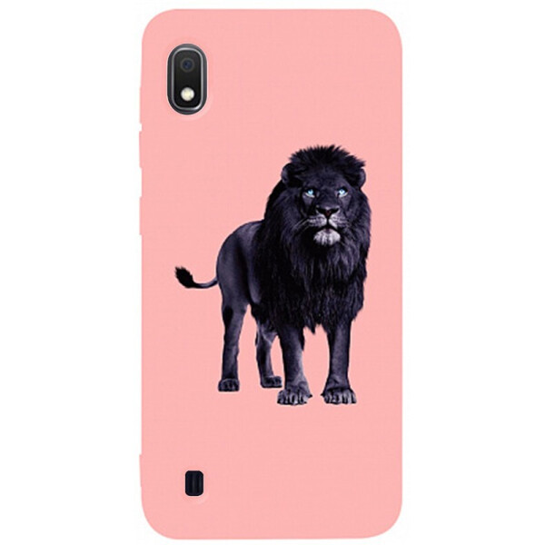 

Чехол-накладка TOTO Matt Tpu 2mm Print Case Samsung Galaxy A10 #36 Blacklion Pink