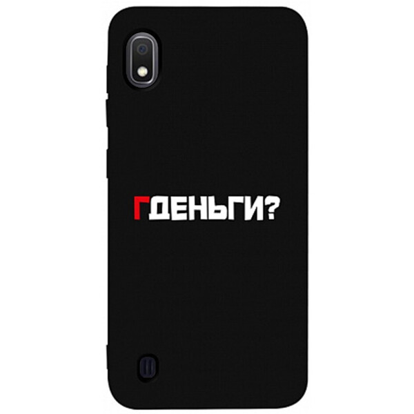 

Чехол-накладка TOTO Matt Tpu 2mm Print Case Samsung Galaxy A10 #61 Gdedengi Black
