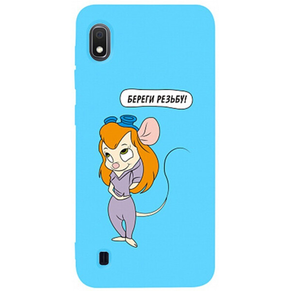 

Чехол-накладка TOTO Matt Tpu 2mm Print Case Samsung Galaxy A10 #72 Rezba Sky Blue