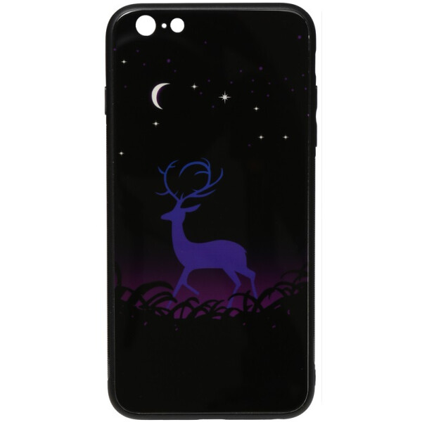 

Чехол-накладка TOTO Night Light Print Glass Case для Apple iPhone 6 Plus/6S Plus Deer