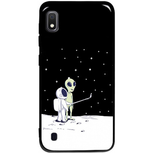 

Чехол-накладка TOTO Pure Tpu 2mm Print Case Samsung Galaxy A10 #40 Ufo Moon Black