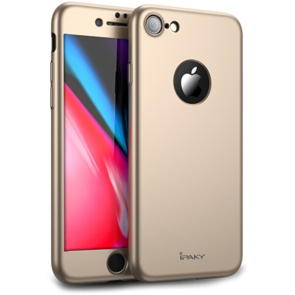

Чехол-накладка Ipaky 360 PC Full Protection Case Apple iPhone 7 Plus/8 Plus Gold