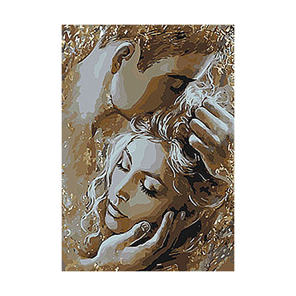 

Картина По Номерам. Люди ";золотые Объятия"; 35*50См Kho4563