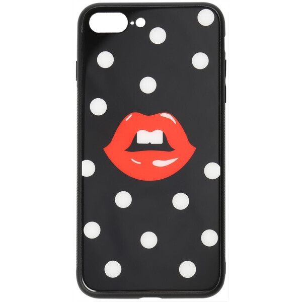 

Чехол-накладка TOTO Cartoon Print Glass Case для Apple iPhone 7 Plus/8 Plus Red Lips
