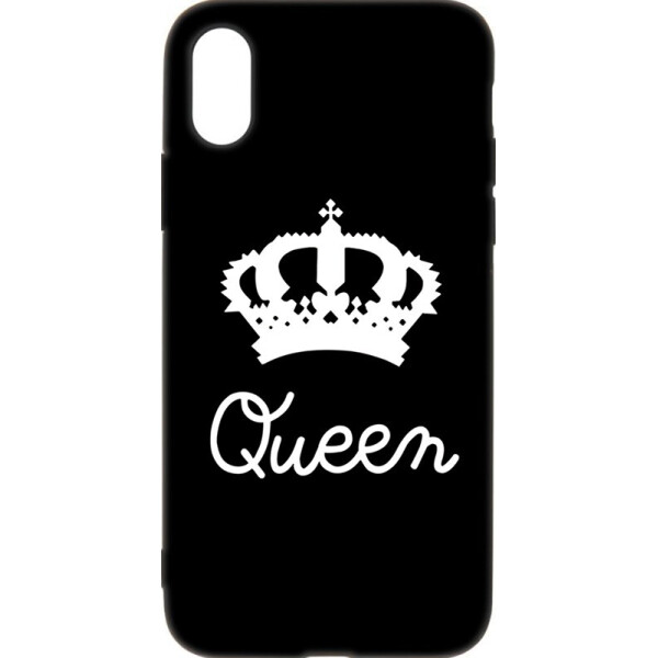 

Чехол-накладка TOTO Cartoon Soft Silicone TPU Case Apple iPhone X/Xs Queen Black