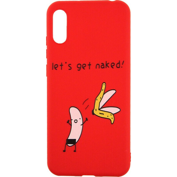 

Чехол-накладка TOTO Cartoon Soft Silicone TPU Case Huawei Y6 2019 Banana Red