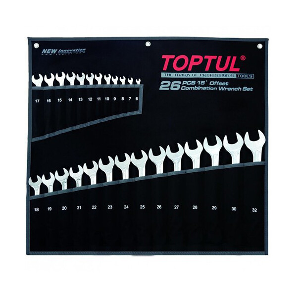 

Набор Ключей Комбинированных 26 Шт 6-32 Мм Toptul Super-Torque Gpaw2601