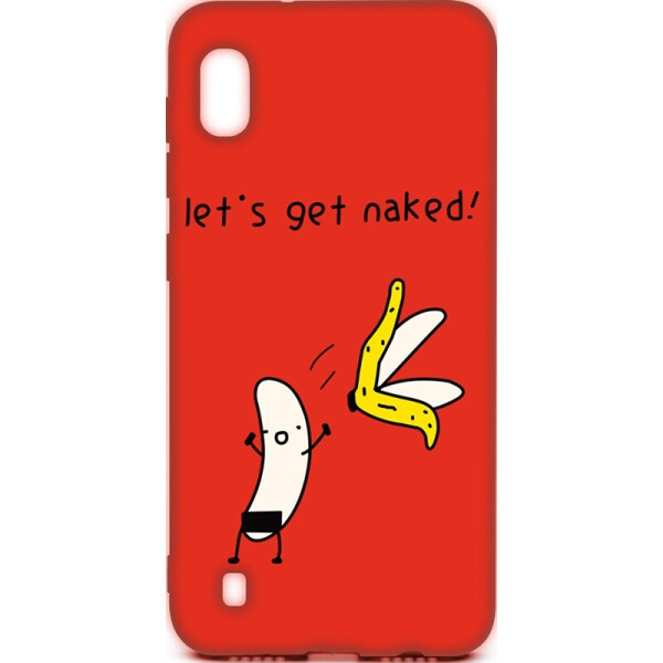 

Чехол-накладка TOTO Cartoon Soft Silicone TPU Case Samsung Galaxy A10 Banana Red