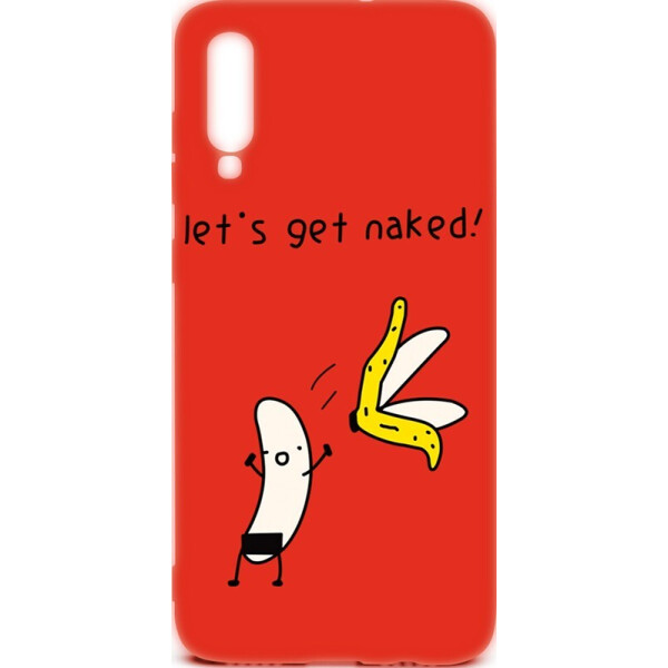 

Чехол-накладка TOTO Cartoon Soft Silicone TPU Case Samsung Galaxy A70 Banana Red