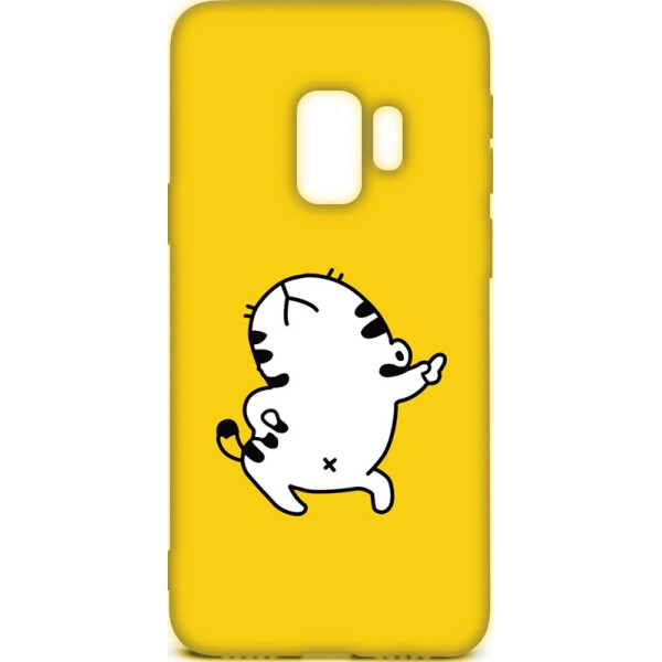 

Чехол-накладка TOTO Cartoon Soft Silicone TPU Case Samsung Galaxy S9 Cat Yellow