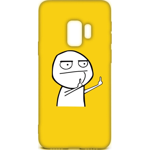 

Чехол-накладка TOTO Cartoon Soft Silicone TPU Case Samsung Galaxy S9 FK2 Yellow