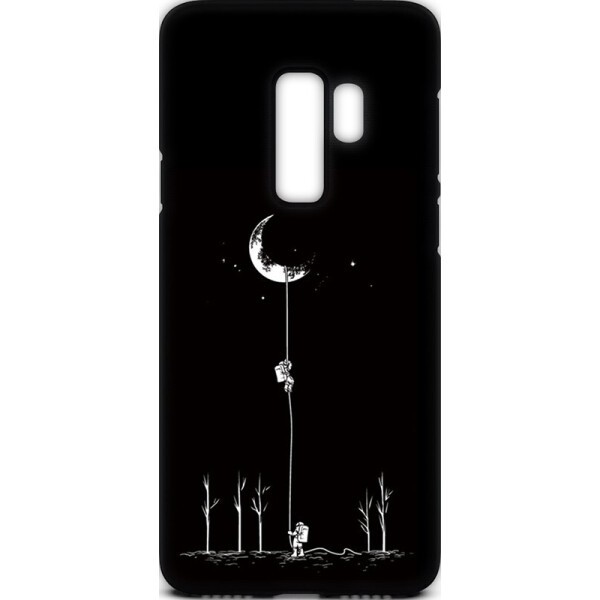 

Чехол-накладка TOTO Cartoon Soft Silicone TPU Case Samsung Galaxy S9+ Moon Black
