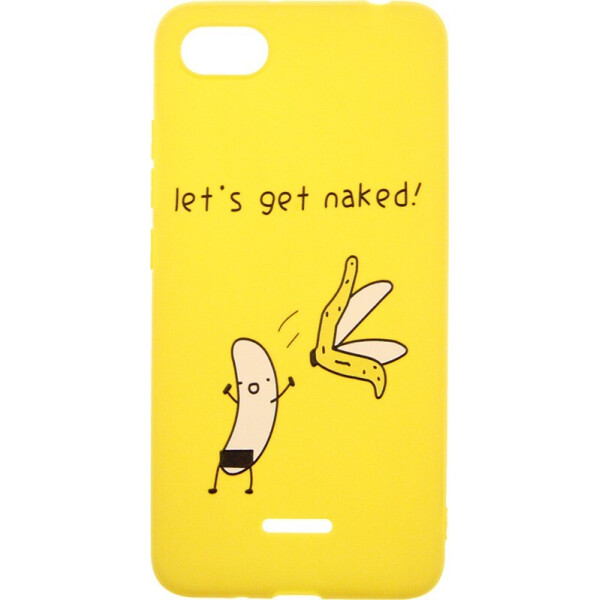 

Чехол-накладка TOTO Cartoon Soft Silicone TPU Case Xiaomi Redmi 6A Banana Yellow
