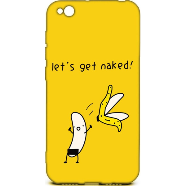 

Чехол-накладка TOTO Cartoon Soft Silicone TPU Case Xiaomi Redmi Go Banana Yellow