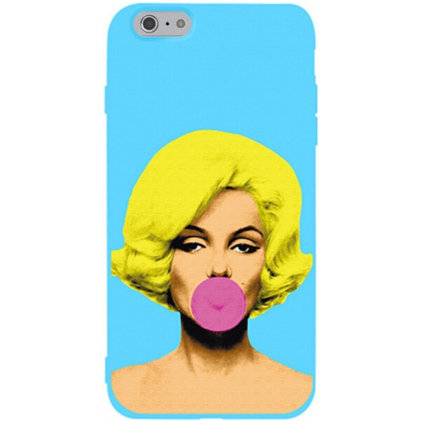 

Чехол-накладка TOTO Matt Tpu 2mm Print Case Apple iPhone 6/6s #44 Monro Sky Blue