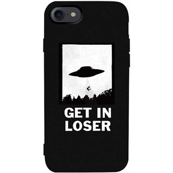 

Чехол-накладка TOTO Matt Tpu 2mm Print Case Apple iPhone 7/8 #18 Ufo Loser Black