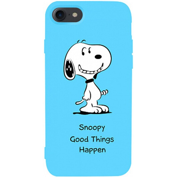 

Чехол-накладка TOTO Matt Tpu 2mm Print Case Apple iPhone 7/8 #64 Snoopy Sky Blue