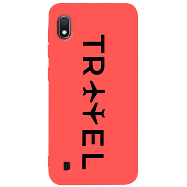 

Чехол-накладка TOTO Matt Tpu 2mm Print Case Samsung Galaxy A10 #45 Travel Orange
