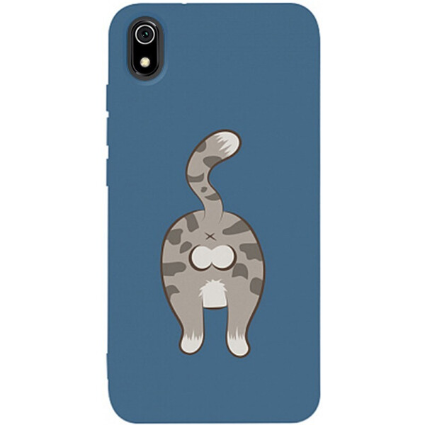 

Чехол-накладка TOTO Matt Tpu 2mm Print Case Xiaomi Redmi 7a #62 Catzad Navy Blue