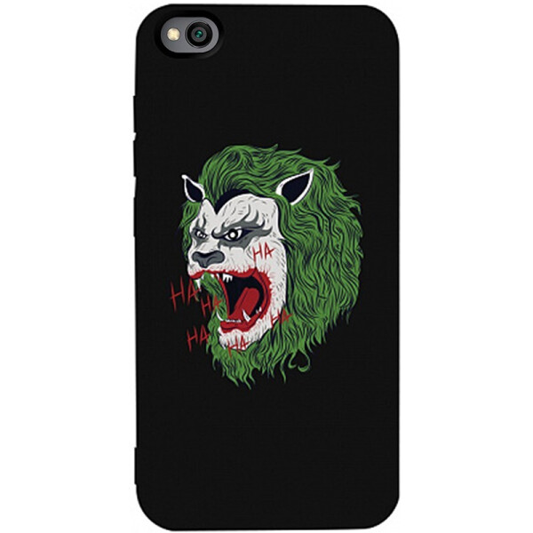 

Чехол-накладка TOTO Matt Tpu 2mm Print Case Xiaomi Redmi Go #12 Green Lion Black