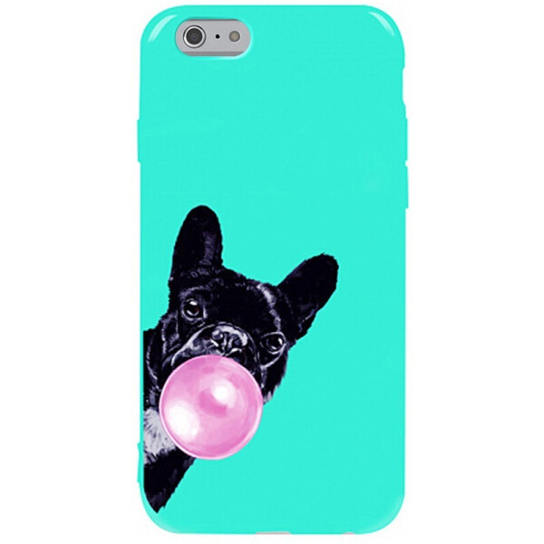 

Чехол-накладка TOTO Pure Tpu 2mm Print Case Apple iPhone 6/6s #75 Bubbledog Mint