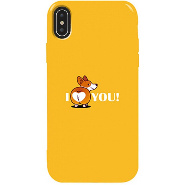 

Чехол-накладка TOTO Pure Tpu 2mm Print Case Apple iPhone X/XS #68 Korgias Yellow