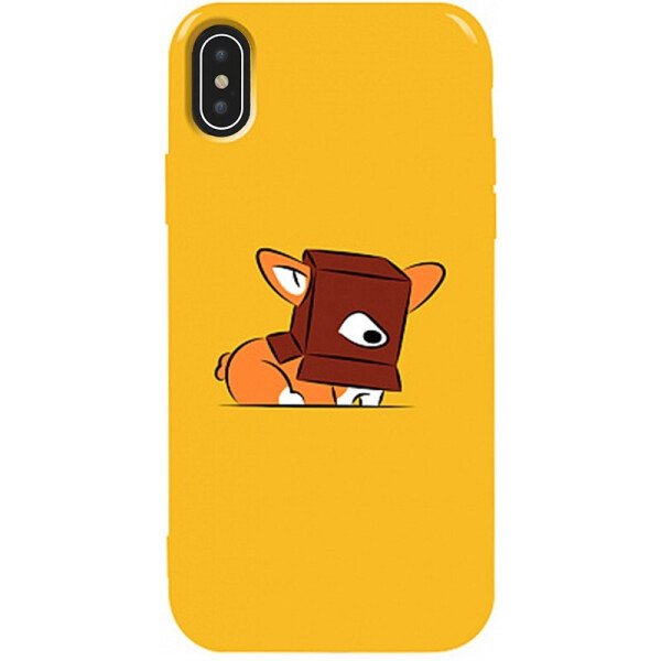 

Чехол-накладка TOTO Pure Tpu 2mm Print Case Apple iPhone Xs Max #31 Korgi Yellow
