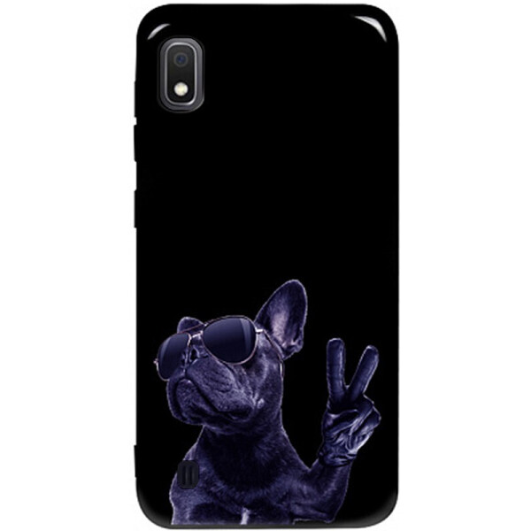 

Чехол-накладка TOTO Pure Tpu 2mm Print Case Samsung Galaxy A10 #80 Cooldog Black