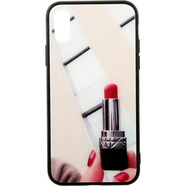 

Чехол-накладка TOTO Tempered Glass Phone Case Fashionable для Apple iPhone XS Mirror