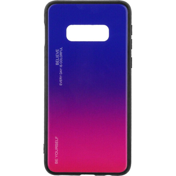 

Чехол-накладка TOTO Tempered Glass Phone Case Gradient для Samsung Galaxy S10E Lilac