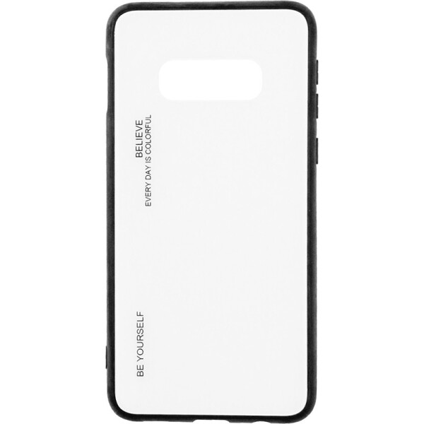 

Чехол-накладка TOTO Tempered Glass Phone Case Gradient для Samsung Galaxy S10E White