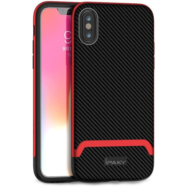 

Чехол-накладка Ipaky Bumblebee Series/ PC Frame with TPU Case iPhone Xs Max Red