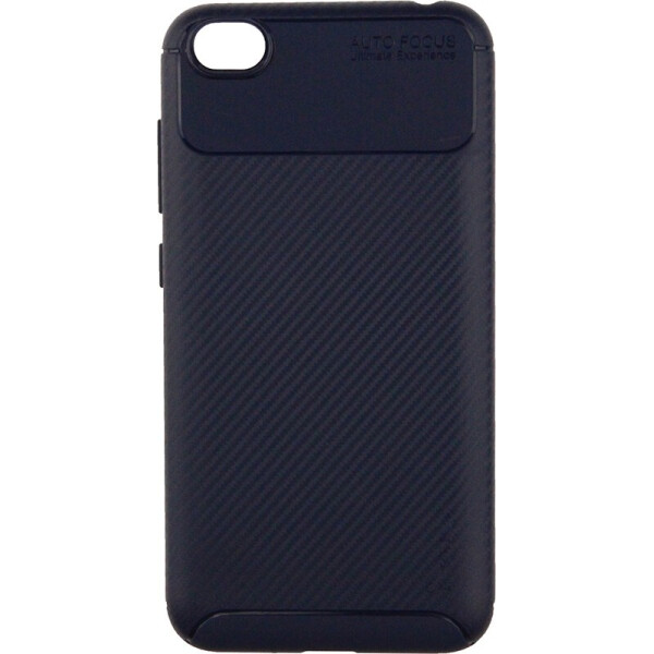 

Чехол-накладка Ipaky Carbon Fiber Series/Soft TPU Case для Xiaomi Redmi Go Blue