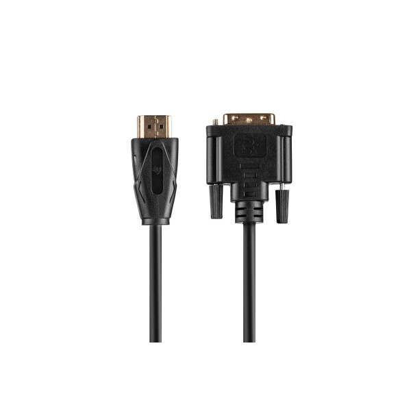 

2E Кабель Hdmi To Dvi 24+1, Molding Type, 1.8M, Black
